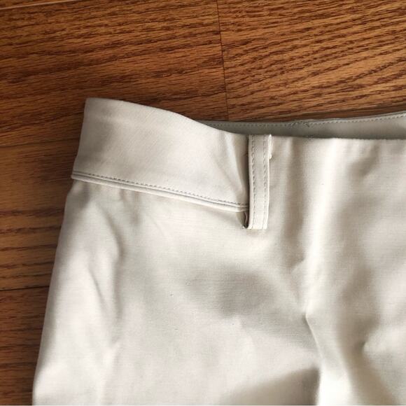 J.McLAUGHLIN Khaki Pippa Cotton Pant Straight Leg Cropped Women’s Size 12 NWT - Picture 5 of 9